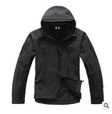 Outdoor Waterproof SoftShell Jacket Hunting Windbreaker Ski Coat Military Rain Camping Fishing Tactical Clothing Men