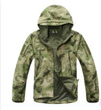 Outdoor Waterproof SoftShell Jacket Hunting Windbreaker Ski Coat Military Rain Camping Fishing Tactical Clothing Men