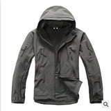 Outdoor Waterproof SoftShell Jacket Hunting Windbreaker Ski Coat Military Rain Camping Fishing Tactical Clothing Men