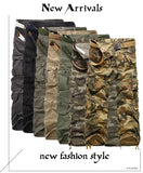 Hot sale free shipping men cargo pants camouflage  trousers military pants for man 7 colors