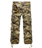 Hot sale free shipping men cargo pants camouflage  trousers military pants for man 7 colors