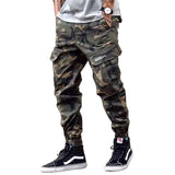 Joggers Men Cargo Pants Mens Military Black/Camouflage Pants Pure Cotton Men's Cargo Trousers With Pockets BM305