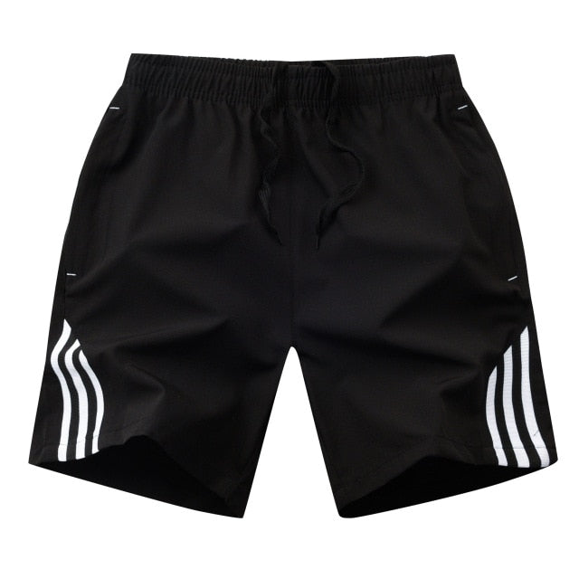 2021 Boardshorts Male Casual Fitness Striped Men's Sportswear Jogger Bodybuilding Shorts