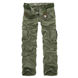 Hot sale free shipping men cargo pants camouflage  trousers military pants for man 7 colors