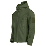 Tactical Windproof Waterproof jacket men Flight Pilot Hood Coat Military Field bomber Jacket