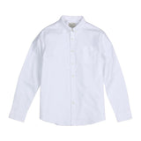 shirts men classical casual shirt single chest pockets 100% cotton spring new brand clothing