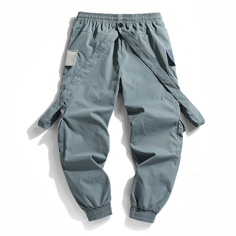 2021 New Hot Jogger Leisure Sports Trousers Men Hip Hop Streetwear Beam Foot Cargo Pants Fashion Printing Men Pants