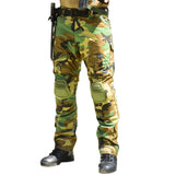 Multicam Camouflage Military Tactical Pants Army Uniform Trouser Hiking Pants Paintball Combat Cargo Pants With Knee Pads