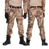 Multicam Camouflage Military Tactical Pants Army Uniform Trouser Hiking Pants Paintball Combat Cargo Pants With Knee Pads