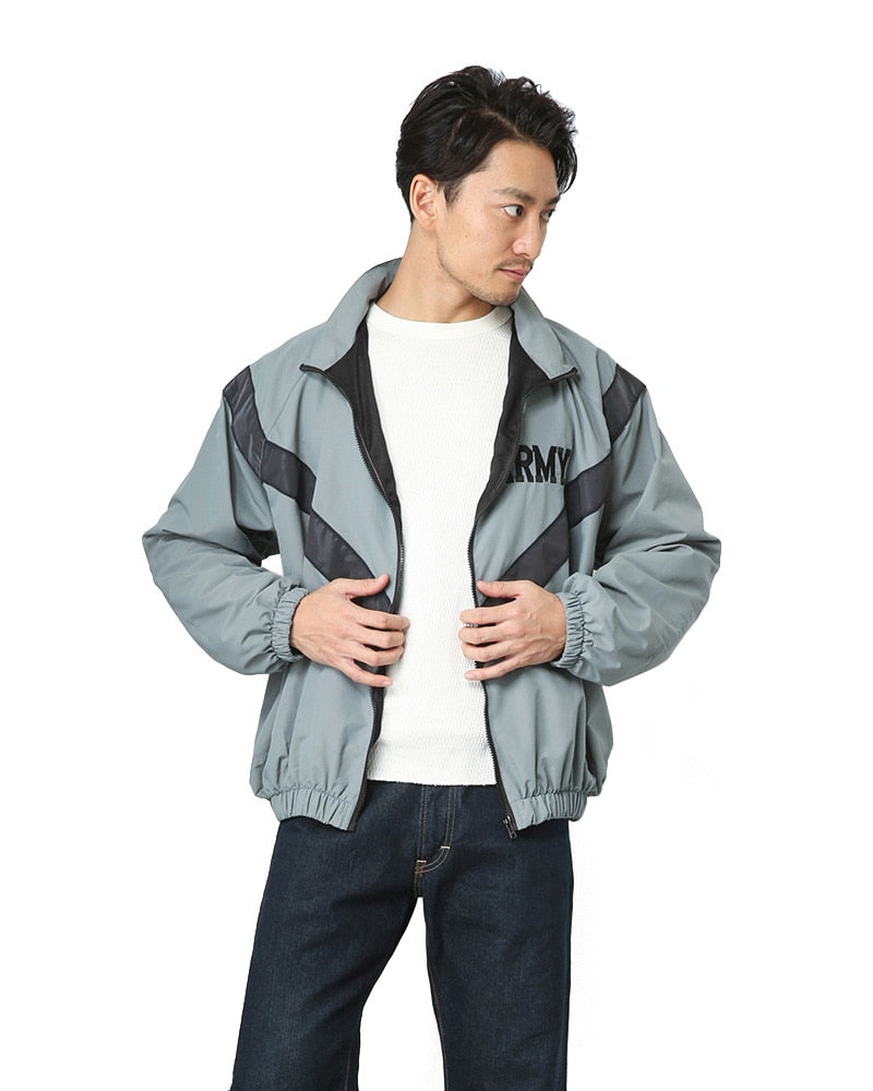 Army Improved Physical Fitness Uniform acket Windproof Water Resistant Outwear Training Jacket