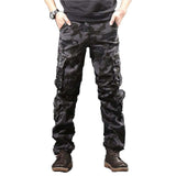 Camouflage Men's Cargo Pants Men Casual Camo Multi Pockets Military Tactical Pants Hip Hop Joggers Streetwear Pantalon Homme