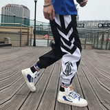 2021 New Hip-Hop Jogger Men's Black Harem Overalls Multi-Pocket Ribbon Men's Sports Pants Streetwear Casual