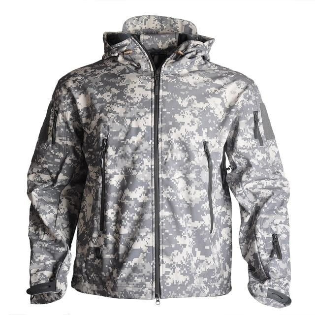 Hiking Army Jackets Men Military Airsoft Camping Tactical Jacket Winter Shark Skin SoftShell Waterproof Jacket Windbreaker