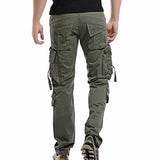 2020 Men Cargo Pants Men Multi-Pocket Overall Male Combat Cotton Trousers Army Casual Joggers Pants Size 42 Drop Shipping