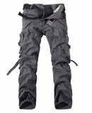 2021 Men Cargo Pants Men Multi-Pocket Overall Male Combat Cotton Trousers Army Casual Joggers Pants Size 42 Drop Shipping