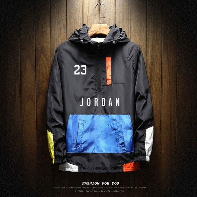 2021 Hot Sale Windbreaker Jacket Men Autumn Outdoor Hooded jacket
