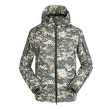 Tactical Jacket Men Waterproof Warm Windbreaker Big Size Men Camouflage Jacket