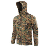 Tactical Jacket Men Waterproof Warm Windbreaker Big Size Men Camouflage Jacket