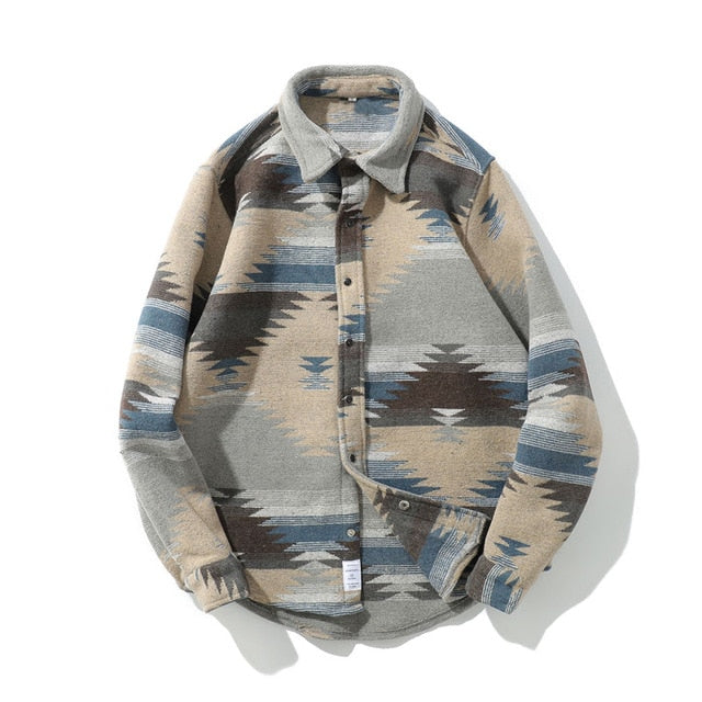 Hip Hop Tie Dye Snap Button Long Sleeve Shirts Men Fashion Casual Streetwear Dress Shirt Coats Male Hipster Shirts Tops