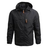 Men Waterproof Jackets Hooded Coats Male Outdoor Outwears Windbreaker Windproof Spring Autumn Jacket Fashion Clothing Coat