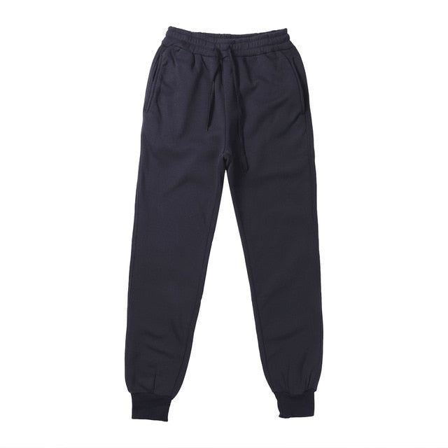 2021 New Men's Loose Trousers Sport Gym Exercise Tracksuit Skinny Jogging Joggers Sweat Rope Tie Pants Mens Slim Fit Pants
