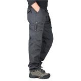 2021 Cargo Pants Men Outwear Multi Pocket Tactical Military Army Straight Slacks Pants Trousers Overalls Zipper Pocket Pants Men