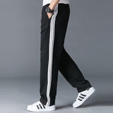 Casual Trousers Sweatpants Thin Polyester Track Pants Men Easy Cuffless Trousers Joggers Men Pants Streetwear