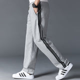 Casual Trousers Sweatpants Thin Polyester Track Pants Men Easy Cuffless Trousers Joggers Men Pants Streetwear