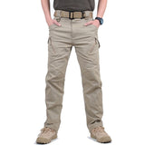 TACVASEN IX9 City Tactical Pants Mens Multi Pockets Cargo Pants Military Combat Cotton Pant SWAT Army Casual Trousers Hike Pants