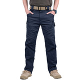 TACVASEN IX9 City Tactical Pants Mens Multi Pockets Cargo Pants Military Combat Cotton Pant SWAT Army Casual Trousers Hike Pants