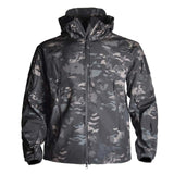 Men's Military Camouflage Fleece Jacket Shark Skin Soft Shell Military Tactical Jacket Multicam Male Camouflage 5XL windbreaker