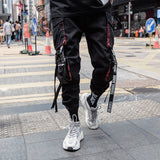 Prowow 2021 New Summer Black Hip Hop Cargo Pants Men Streetwear Cotton Joggers Fashion Sweatpants Casual Harem Trousers