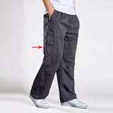 Summer Autumn casual Pants men cargo pants cotton loose trousers mens pants overalls Straight Joggers Homme Plus Size 6XL