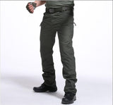 Men's Tactical Pants Multi Pocket Elastic Military Trousers Male Casual Autumn Spring Cargo Pants For Men Slim Fit 5XL