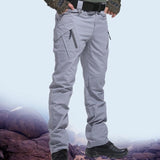 Men's Tactical Pants Multi Pocket Elastic Military Trousers Male Casual Autumn Spring Cargo Pants For Men Slim Fit 5XL