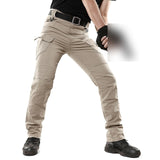 Men's Tactical Pants Multi Pocket Elastic Military Trousers Male Casual Autumn Spring Cargo Pants For Men Slim Fit 5XL