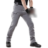 Men's Tactical Pants Multi Pocket Elastic Military Trousers Male Casual Autumn Spring Cargo Pants For Men Slim Fit 5XL