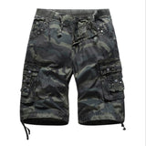 2021 New Cargo Shorts Men Cool Camouflage Summer Cotton Casual Men Short Pants Comfortable Camo Men Loose Work Shorts Clothing