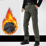 City Military Tactical Pants Men SWAT Combat Army Trousers Men Many Pockets Waterproof Winter Warm Fleece Casual Cargo Pants