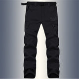 LUTU Summer Thin Waterproof cargo Pants breathable Quick Dry Camping Mountain Fishing Trekking Hiking Pants Men