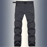 LUTU Summer Thin Waterproof cargo Pants breathable Quick Dry Camping Mountain Fishing Trekking Hiking Pants Men