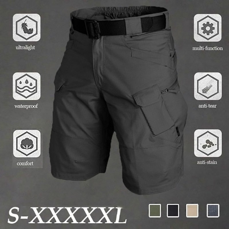 Big Size 5XL Classic Tactical Shorts Men Outdoor Waterproof Military Camouflage Multi-pocket Shorts Mens SWAT Cargo Shorts