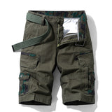 2021 Summer New Camouflage Tactical Cargo Shorts Men Khaki Jogger Military Cargo Shorts Men Cotton Casual Loose Men Shorts