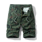 2021 Summer New Camouflage Tactical Cargo Shorts Men Khaki Jogger Military Cargo Shorts Men Cotton Casual Loose Men Shorts