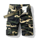 2021 Summer New Camouflage Tactical Cargo Shorts Men Khaki Jogger Military Cargo Shorts Men Cotton Casual Loose Men Shorts