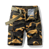 2021 Summer New Camouflage Tactical Cargo Shorts Men Khaki Jogger Military Cargo Shorts Men Cotton Casual Loose Men Shorts