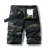 2021 Summer New Camouflage Tactical Cargo Shorts Men Khaki Jogger Military Cargo Shorts Men Cotton Casual Loose Men Shorts