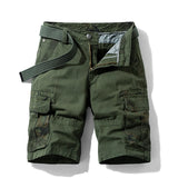 2021 Summer New Camouflage Tactical Cargo Shorts Men Khaki Jogger Military Cargo Shorts Men Cotton Casual Loose Men Shorts