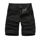 2021 New Summer 100% Cotton Mens Shorts High Quality Cargo Shorts Men Solid Jogger Men Casual Beach Shorts Men