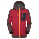 New Softshell Hiking Jackets Men Windproof Waterproof Outdoor Sports Soft Shell Windbreaker Trekking Rain Coats JM09